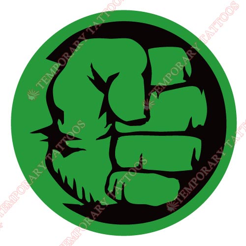 Hulk Customize Temporary Tattoos Stickers NO.153